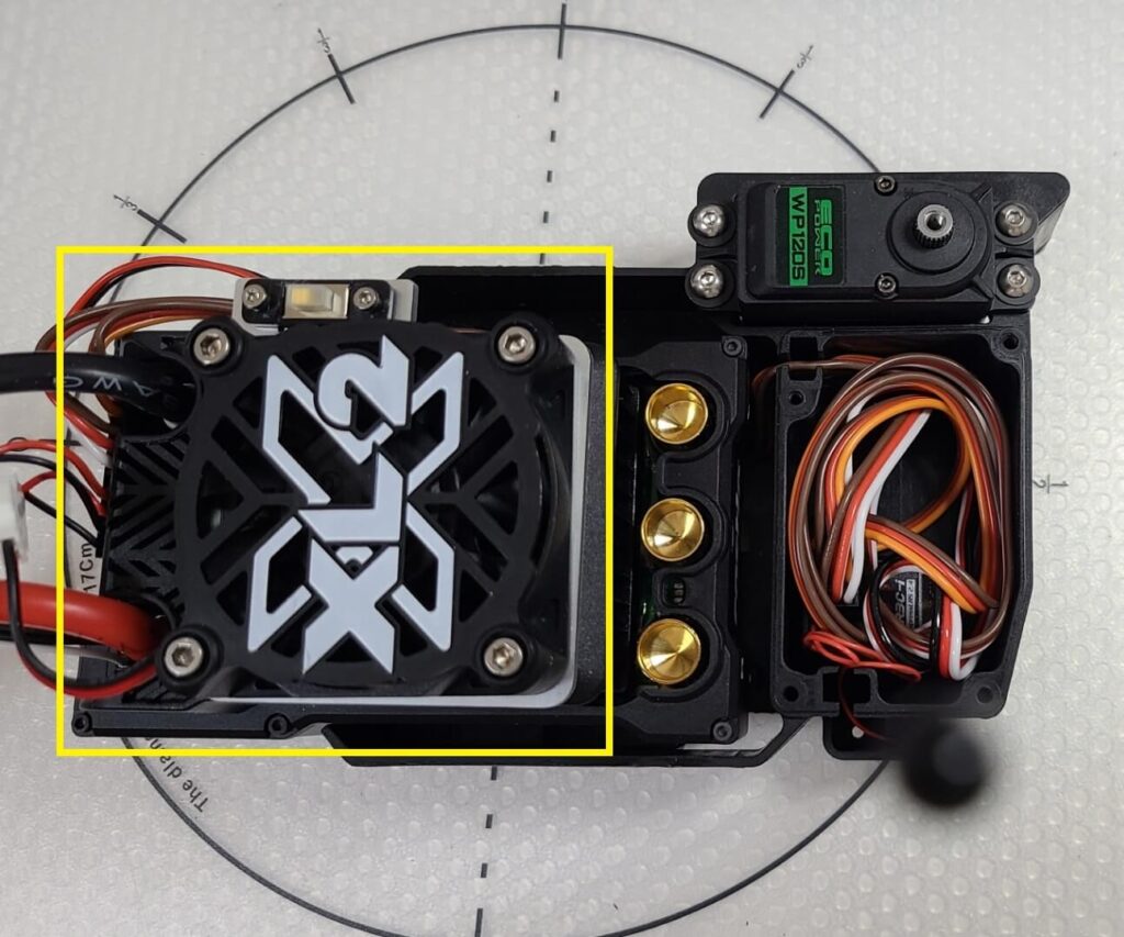 ESC Power Switch Mounting Plate