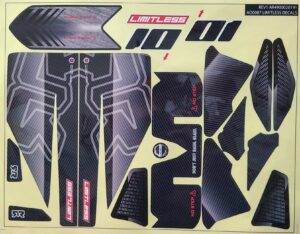 Arrma Limitless Decal Sheet - REV AR49000020191