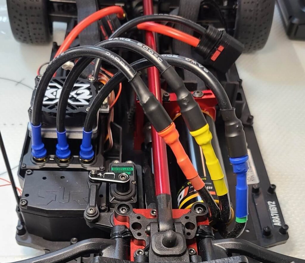 TP 4070 Motor Connected to XLX2 ESC